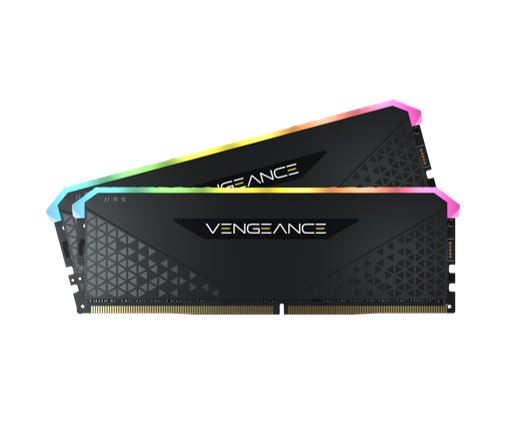 Gaming DesktopCorsair Vengeance RGB PRO 16GB (2x8GB) DDR4 3200MHz C16 Desktop Gaming Memory Black