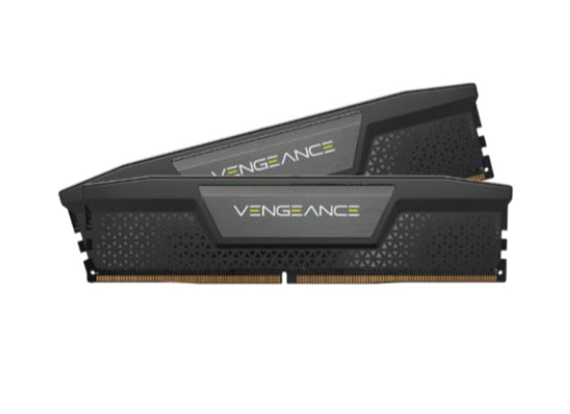 Gaming DesktopCorsair Vengeance 32GB (2x16GB) DDR5 UDIMM 5600Mhz C36 1.25V Black Desktop PC Gaming Memory