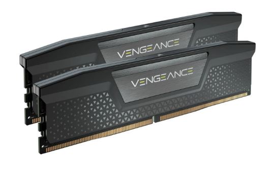 Gaming DesktopCorsair Vengeance 96GB (2x48GB) DDR5 UDIMM 5600MHz C40 1.25V Desktop Gaming Memory Black