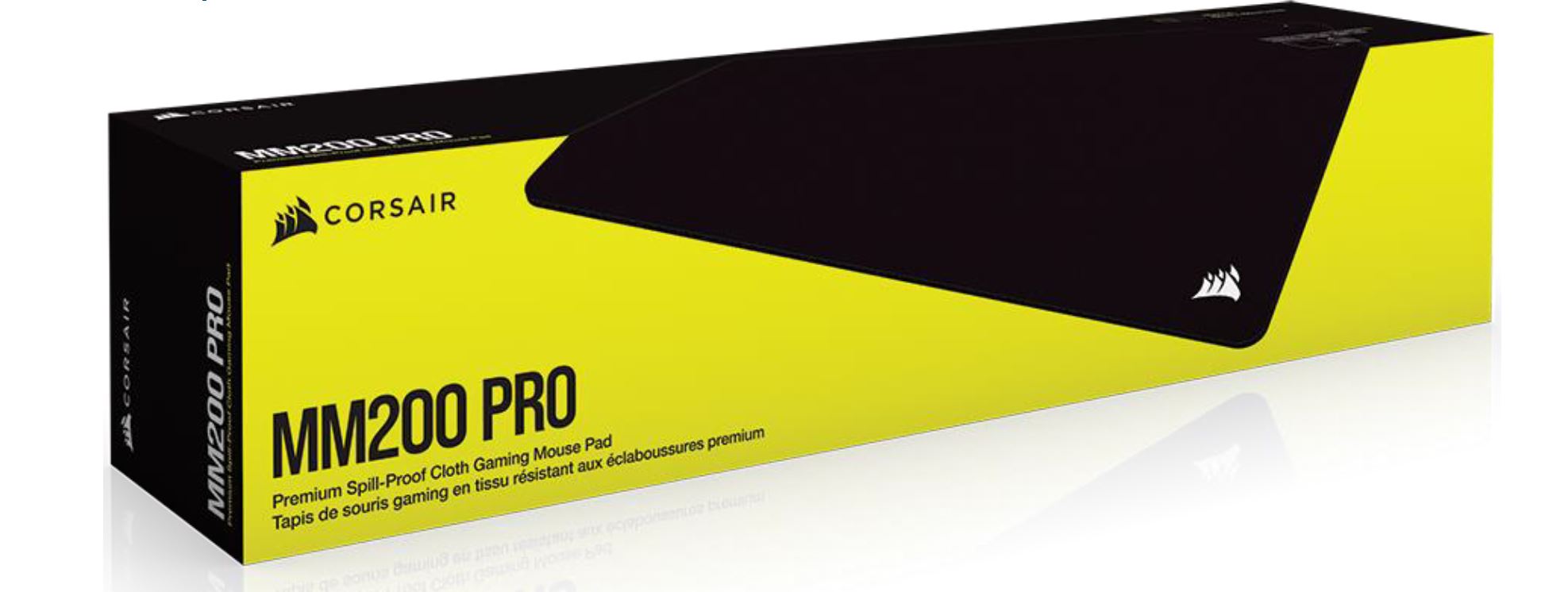 Gaming DesktopCorsair MM200 PRO Premium Spill-Proof Cloth Gaming Mouse Pad – Heavy XL - 450mm x 400mm surface