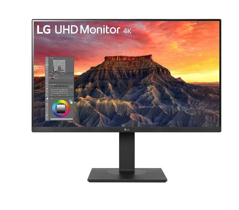 Gaming DesktopLG 27' IPS 5ms 4K UHD HDR400 FreeSync 3-Side Borderless Monitor w/ArcLine HAS - HDMI