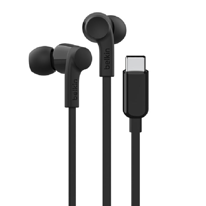 Gaming DesktopBelkin SoundForm Headphones With USB-C Connector (USB-C Headphones) - Black (G3H0002fqBKV2)