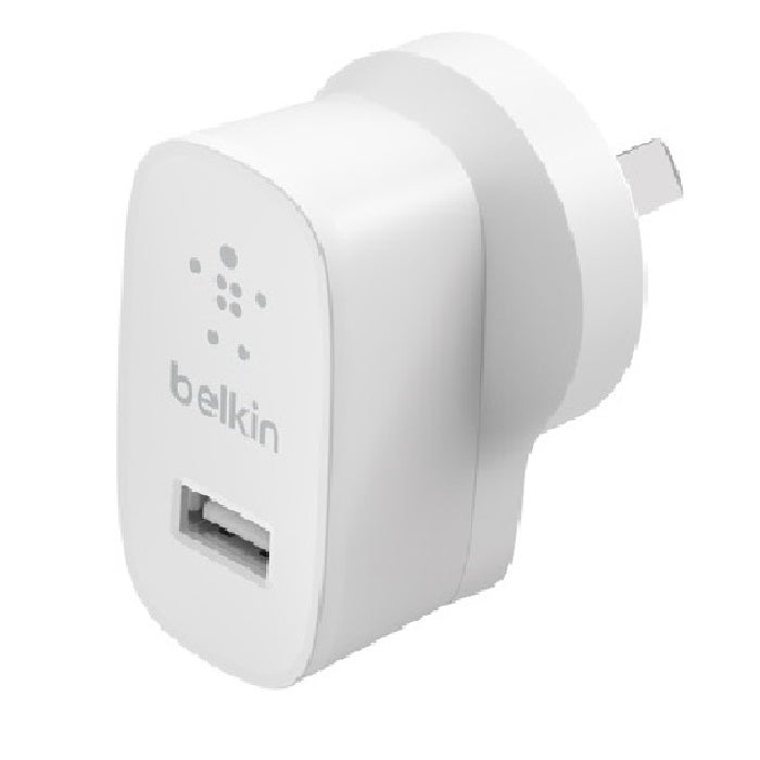 Gaming DesktopBelkin BoostCharge USB-A Wall Charger (12W) - White(WCA002auWH)