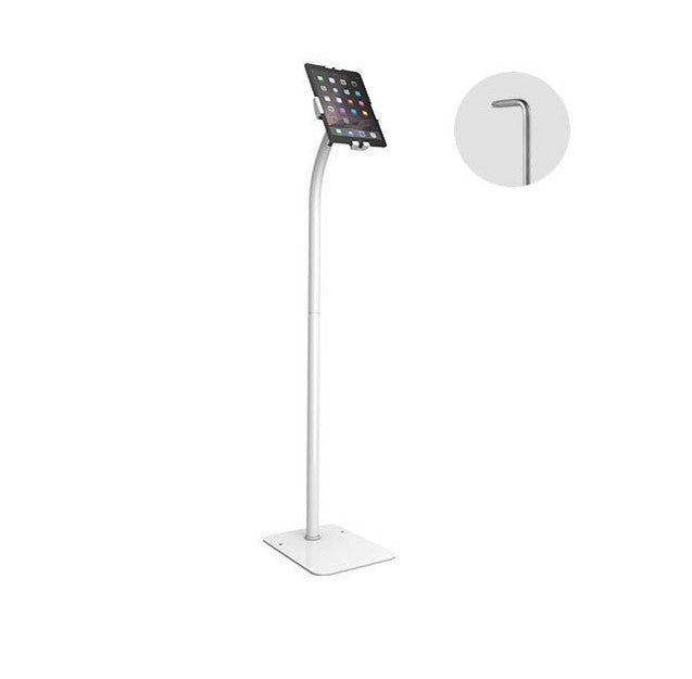 Gaming DesktopBrateck Universal Anti-Theft tablet floor stand compatible with most 7.9'-11' Tablets-White
