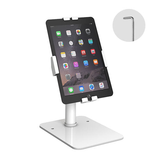Gaming DesktopBrateck MPBT-PAD33-04 Universal Anti-Theft Tablet Countertop Fit most  7.9' to 11' Tablets - White