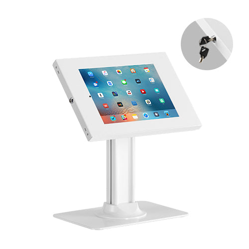 Gaming DesktopBrateck Anti-Theft Countertop Tablet Holder with Bolt Down Base Fit most  9.7' to 11' tablets - White