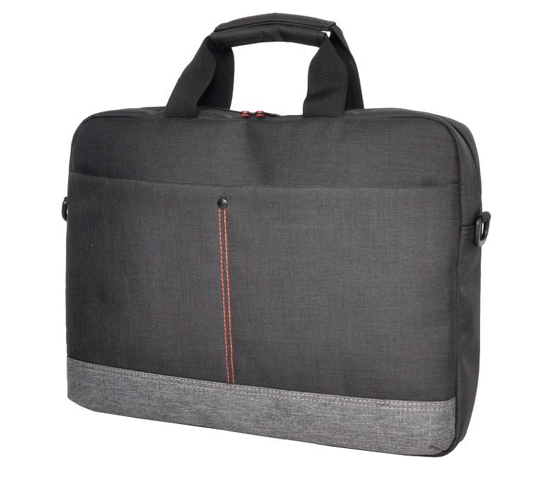 Gaming DesktopOxhorn 10' 13.3' 14' 15.6' 16' Notebook back high-quality nylon fabric Top zip closure and padded compartment Shoulder strap nylon case Black+ Grey