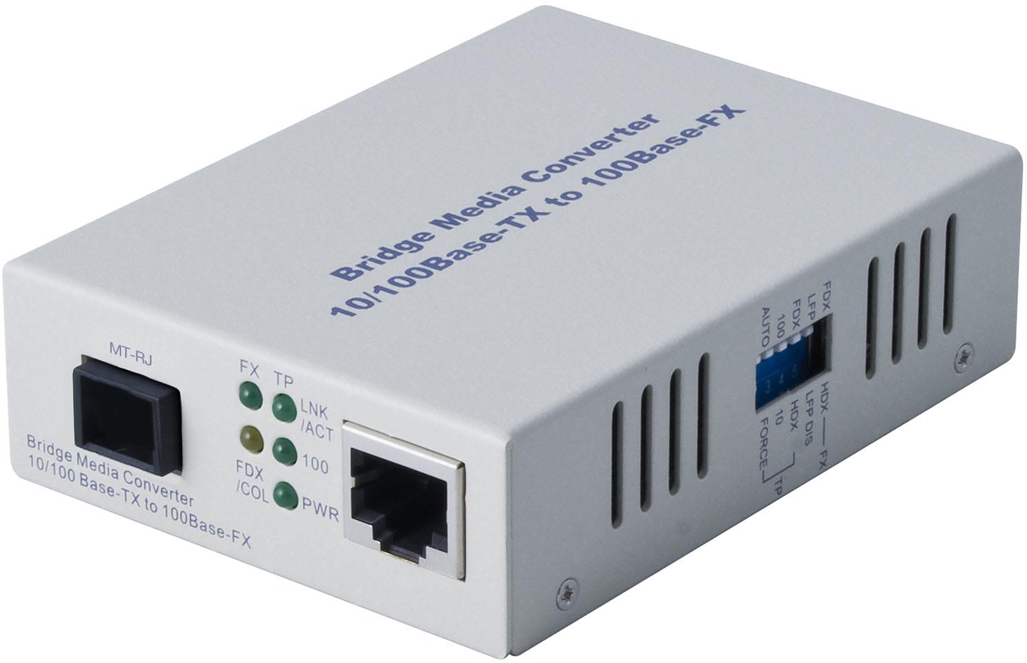 Gaming DesktopAlloy FCR200MT 10/100Base-TX to 100Base-FX Multimode Fibre (MT) Converter with LFP via FEF or FM. 2Km