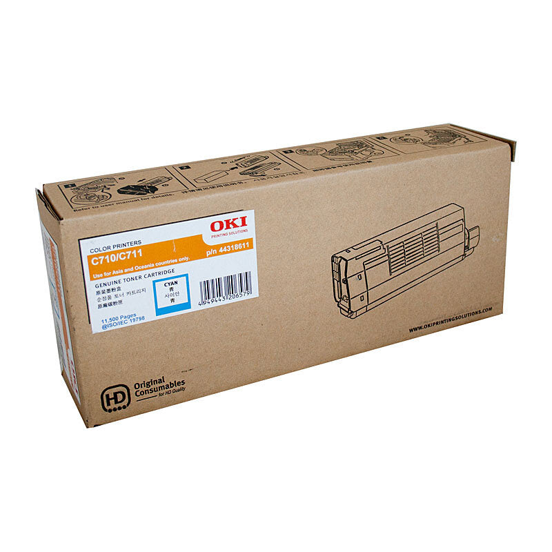 Gaming DesktopOki C710N/C711N Cyan Toner