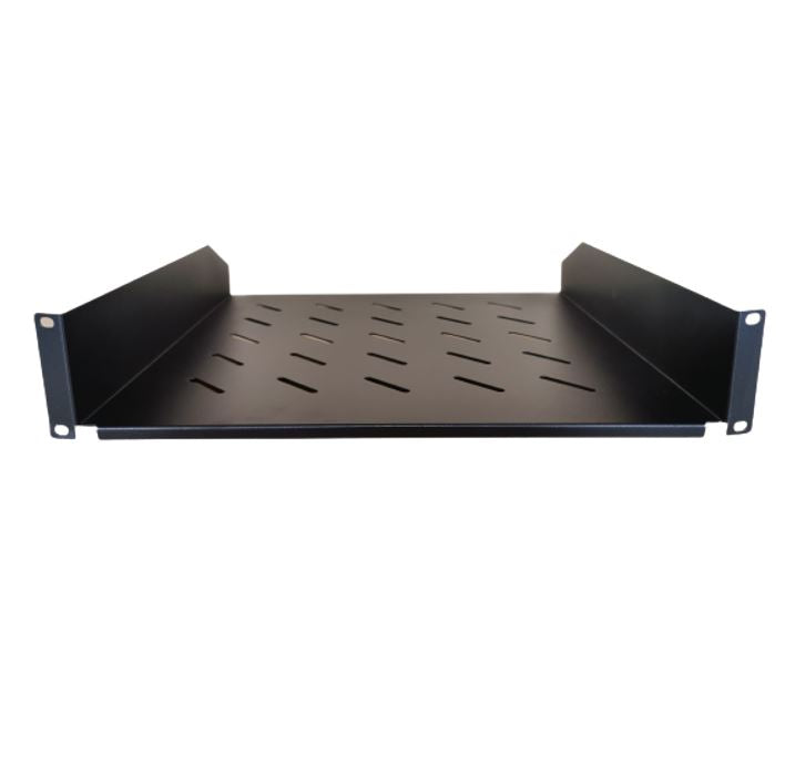 Gaming DesktopLDR Cantilever 2U 275mm Deep Shelf Recommended for 19' 450/550mm Deep Cabinet - Black Metal Contruction