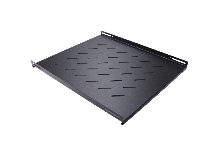Gaming DesktopLDR Fixed 1U 550mm Deep Shelf Recommended for 19' 800mm Deep Cabinet - Black Metal Construction