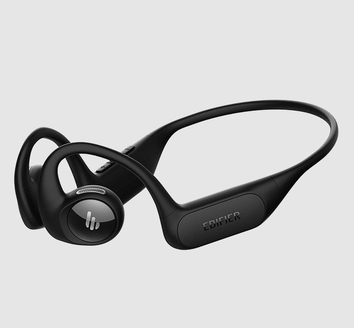 Gaming DesktopEdifier Comfo Run Open-Ear Wireless Sports Headphones -Black Bluetooth V5.3 IP55