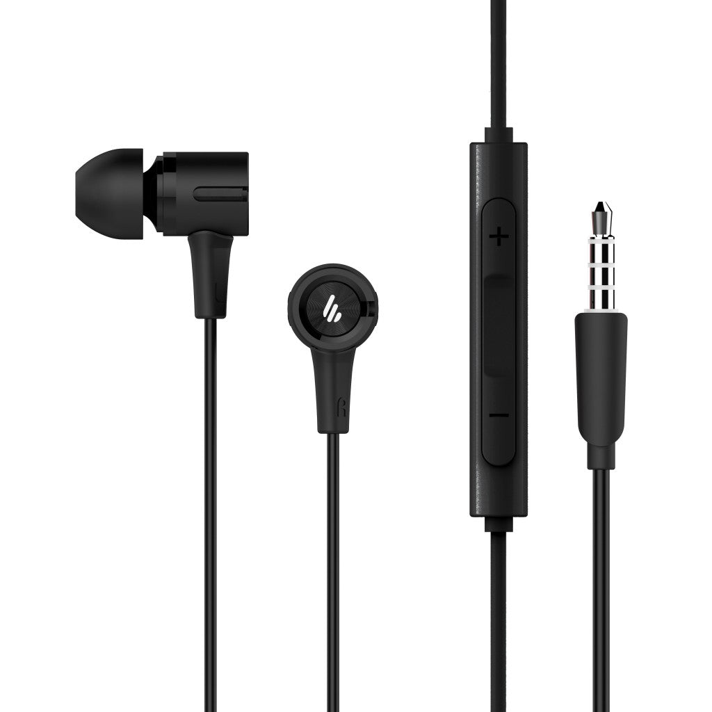 Gaming DesktopEdifier P205 Earbuds with Remote and Microphone - 8mm Dynamic Drivers