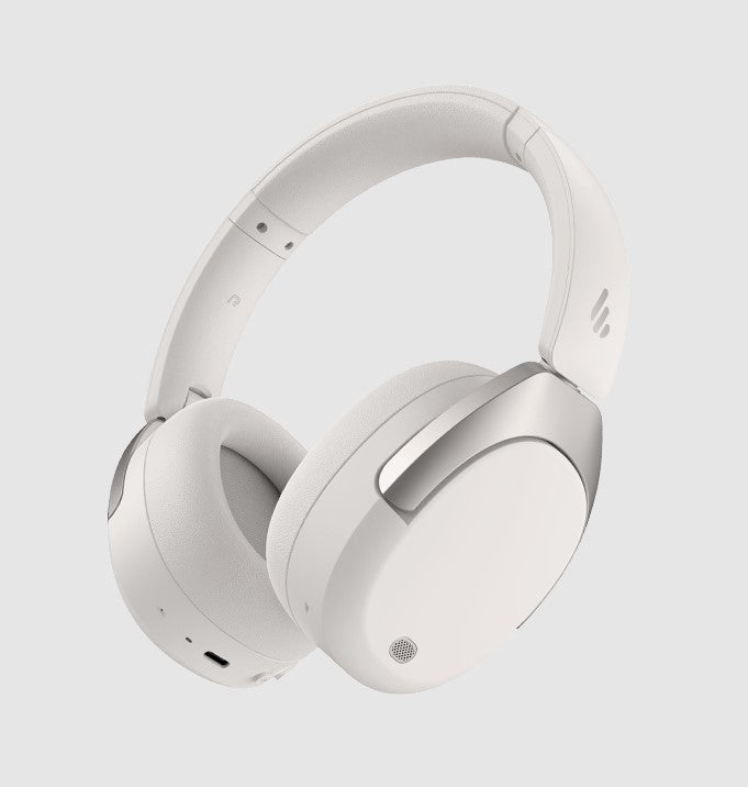 Gaming DesktopEdifier W830NB SAND WHITE Wireless Over-ear Headphones with Active Noise Cancelation