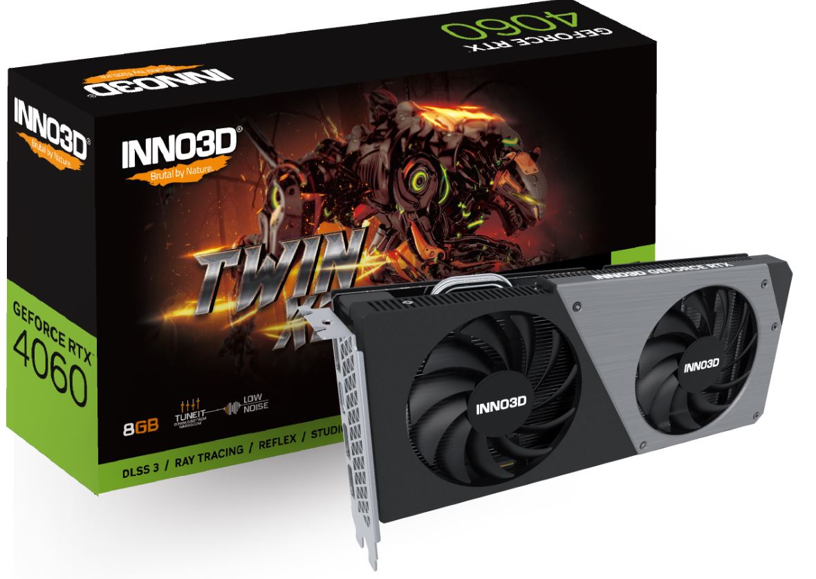 Gaming DesktopINNO3D nVidia GeForce RTX 4060 TWIN X2 8G GDDR6