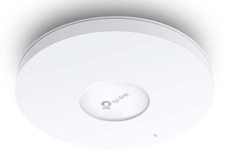 TP-Link EAP613 Omada AX1800 Ceiling Mount WiFi 6 Access Point, 574Mbps at  2.4 GHz + 1201 Mbps at 5 GHz,  2Internal Antennas, MU-MIMO, Seamless Roami