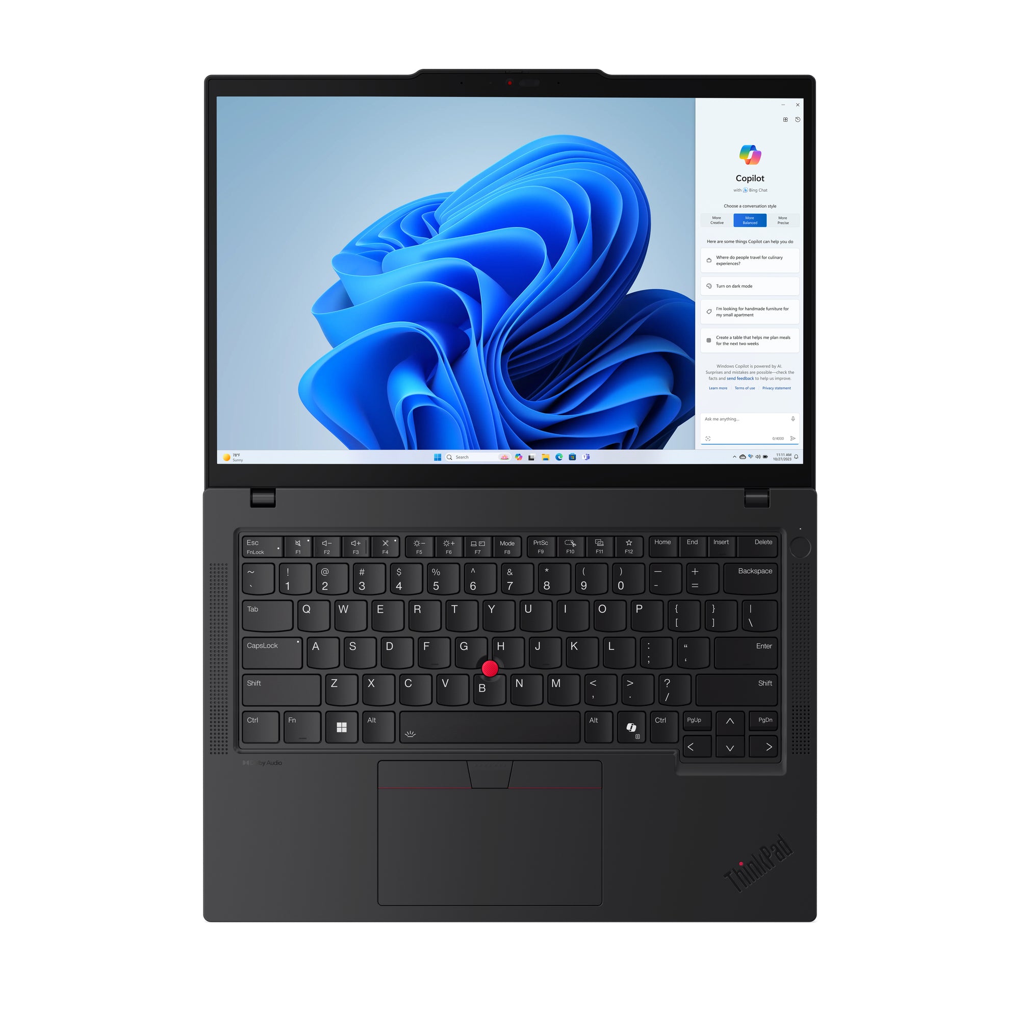 Lenovo ThinkPad T14 Intel Core Ultra 7 155U Laptop 35.6 cm (14