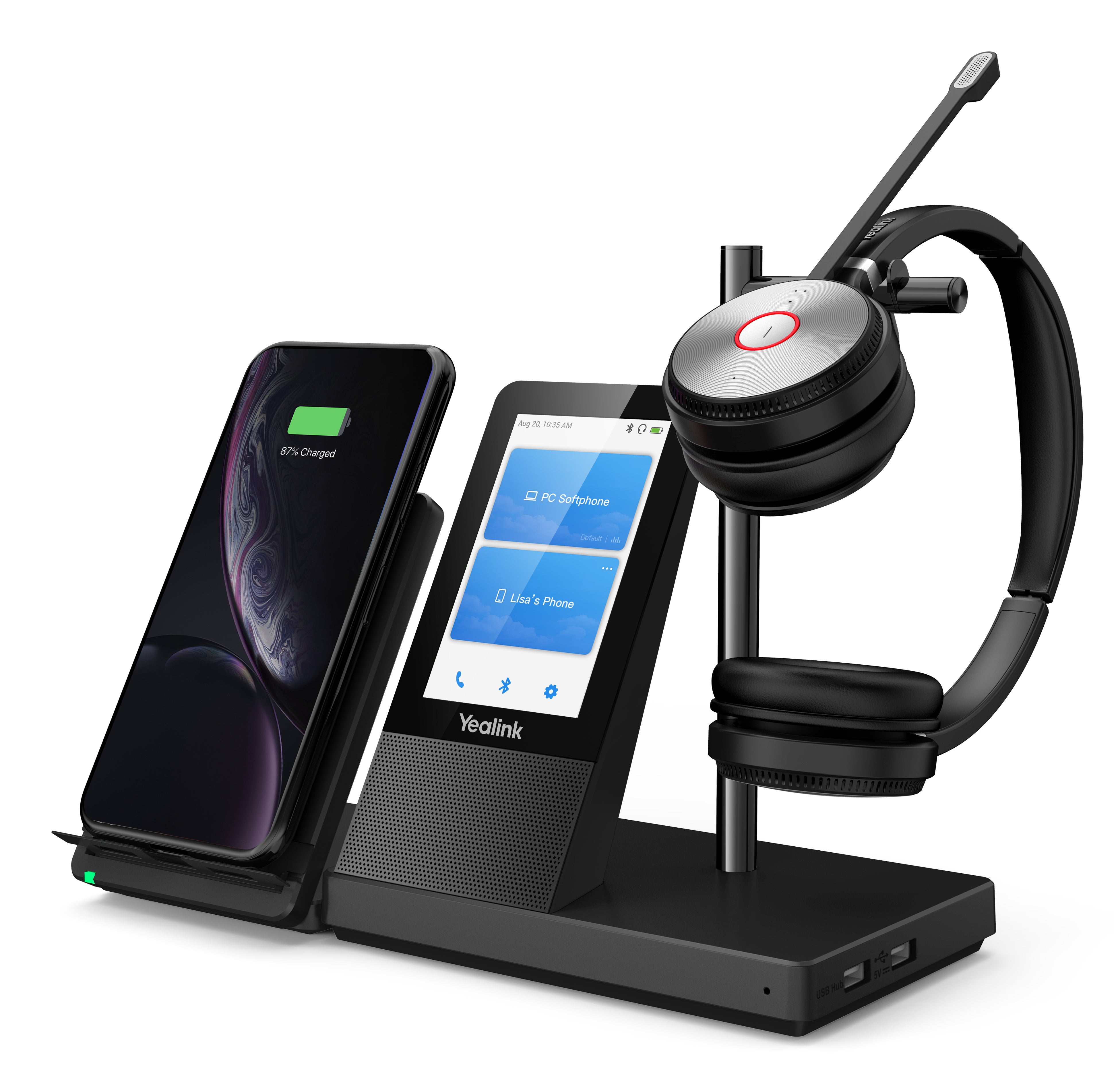Yealink WH66 Dual UC-DECT Wireless headset