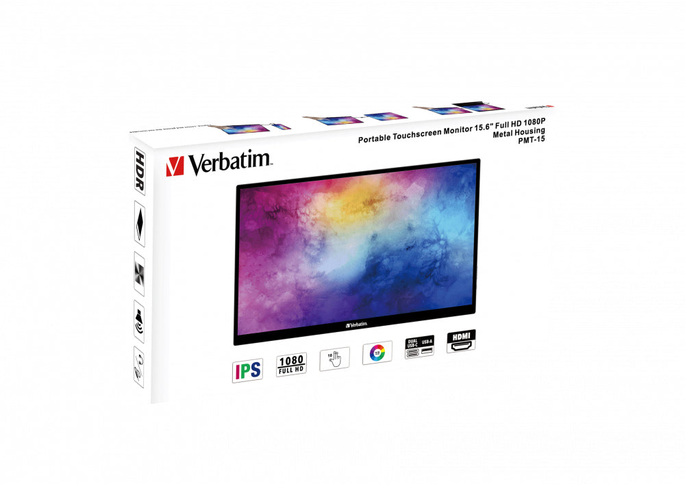 Verbatim 49592 computer monitor 39.6 cm (15.6