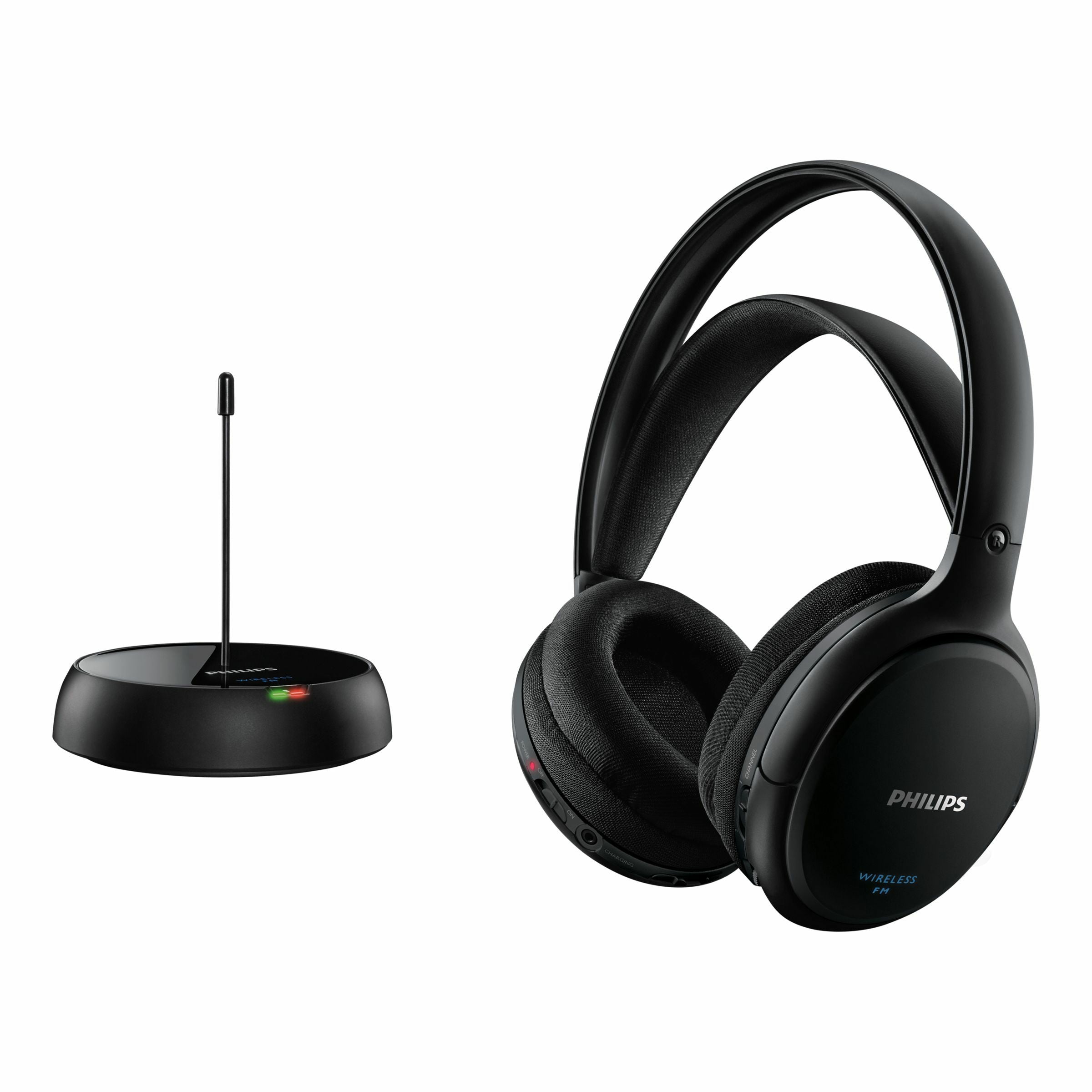 Philips SHC5200/10 headphones/headset Wired & Wireless Head-band Music Black