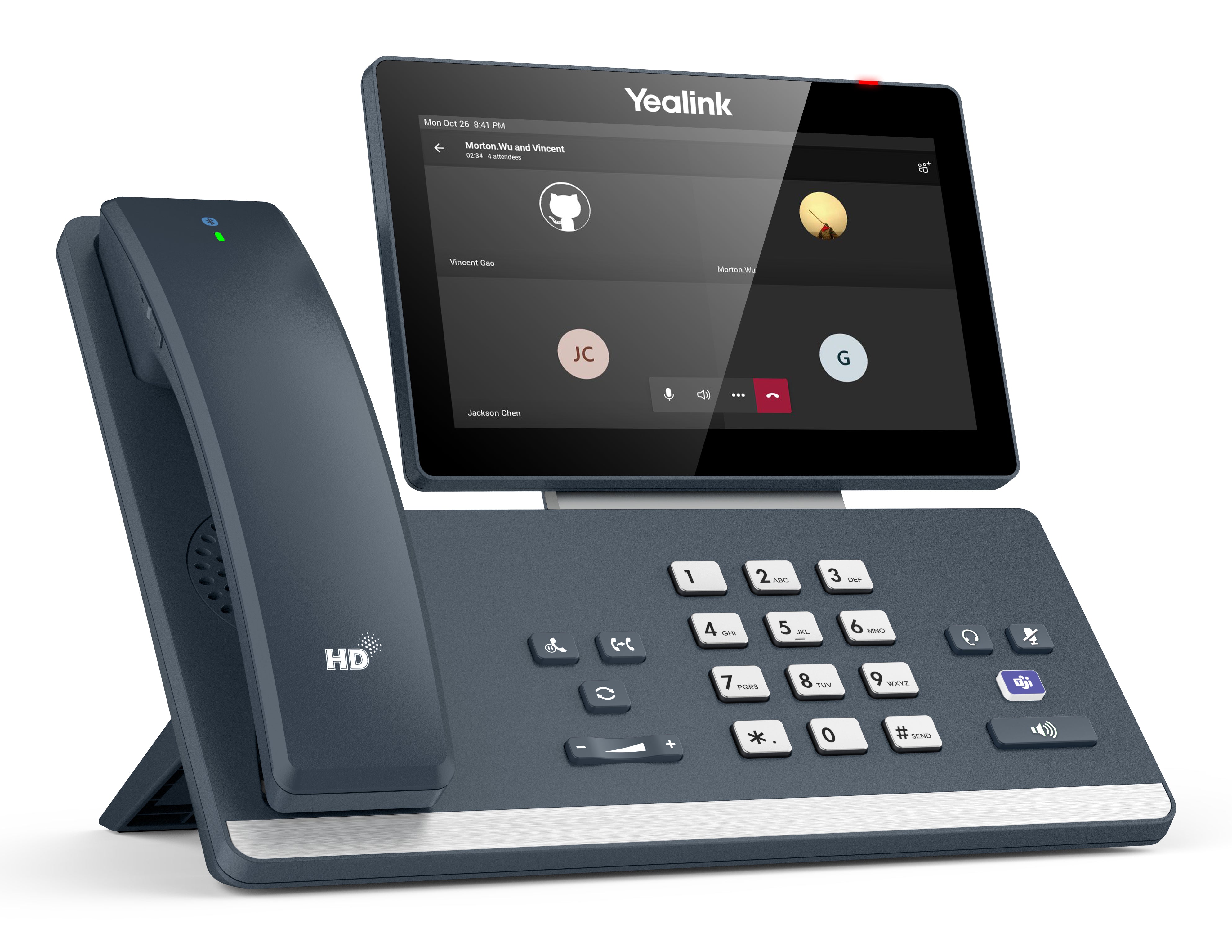 Yealink MP58-WH-TEAMS-E2 IP phone Grey LCD Wi-Fi