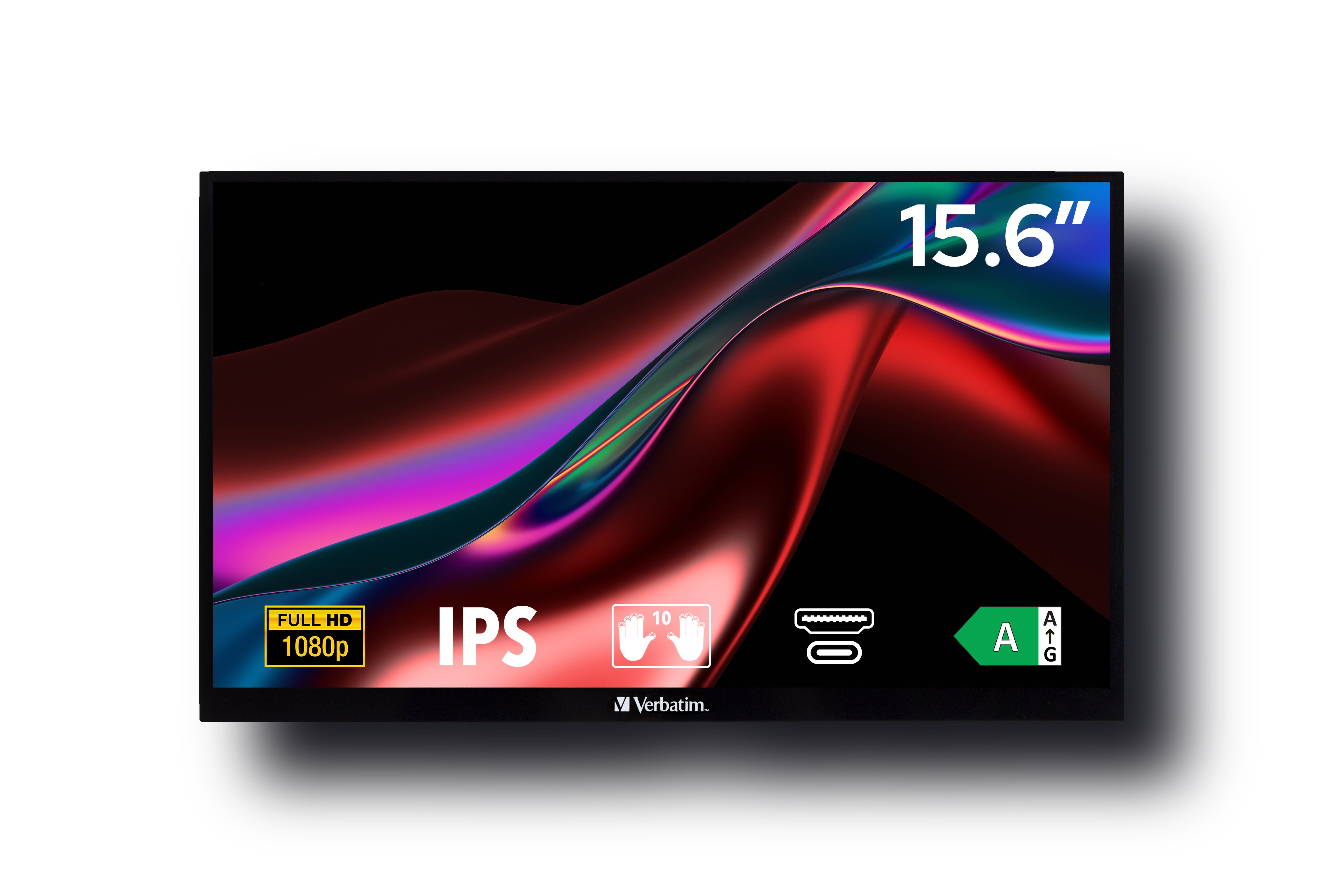 Verbatim 49592 computer monitor 39.6 cm (15.6