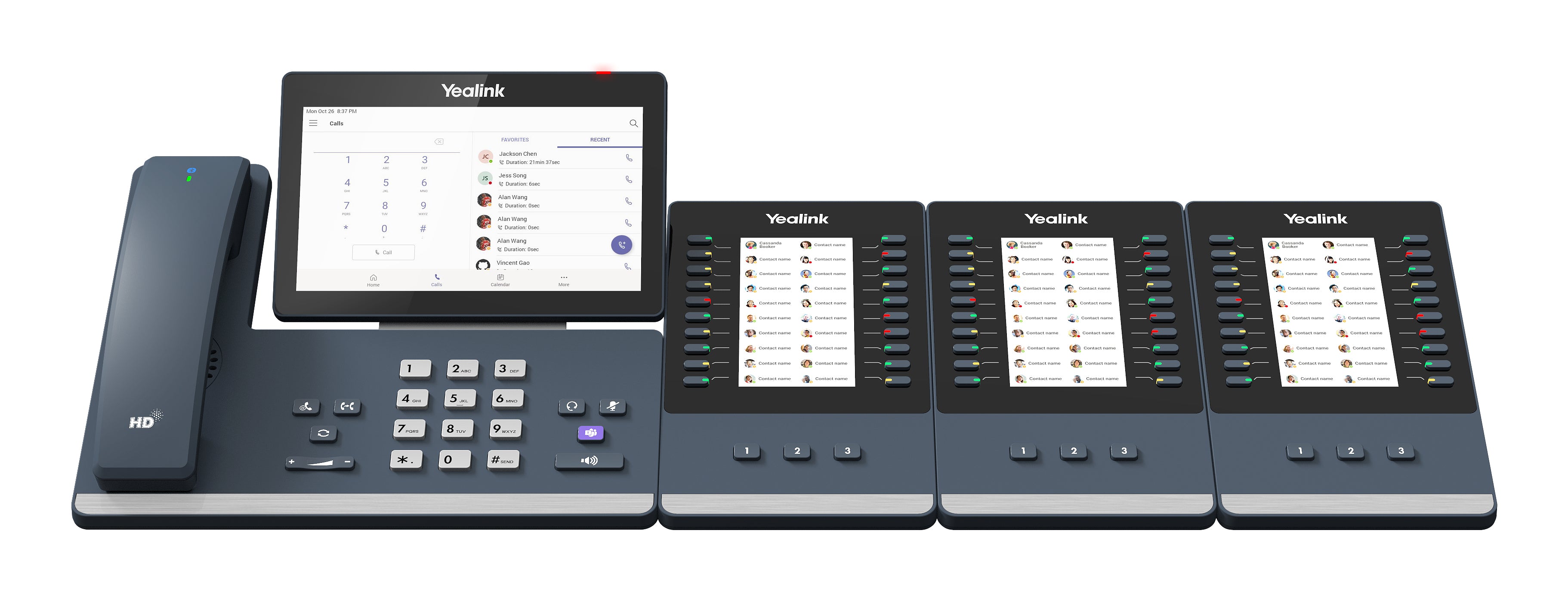 Yealink MP58-WH-TEAMS-E2 IP phone Grey LCD Wi-Fi